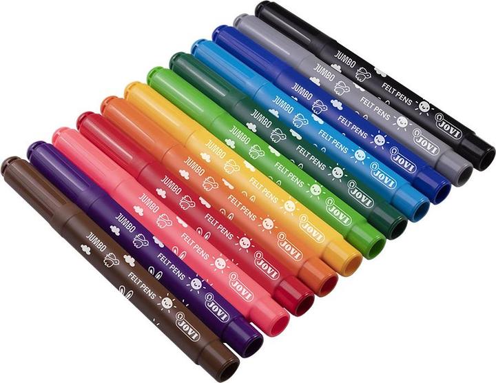 Image du produit Jovi Peintre en feutre (Multicolore, 48 x)