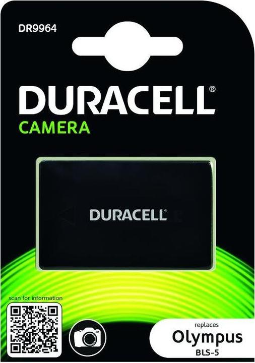 Duracell Lithium-Ionen-Akku BLS-5, 1000mAh (Akku)