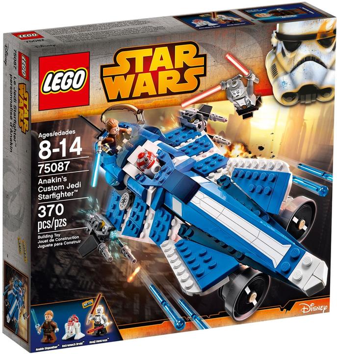Actual product image LEGO Anakin's Custom Jedi Starfighter (75087, LEGO Star Wars)