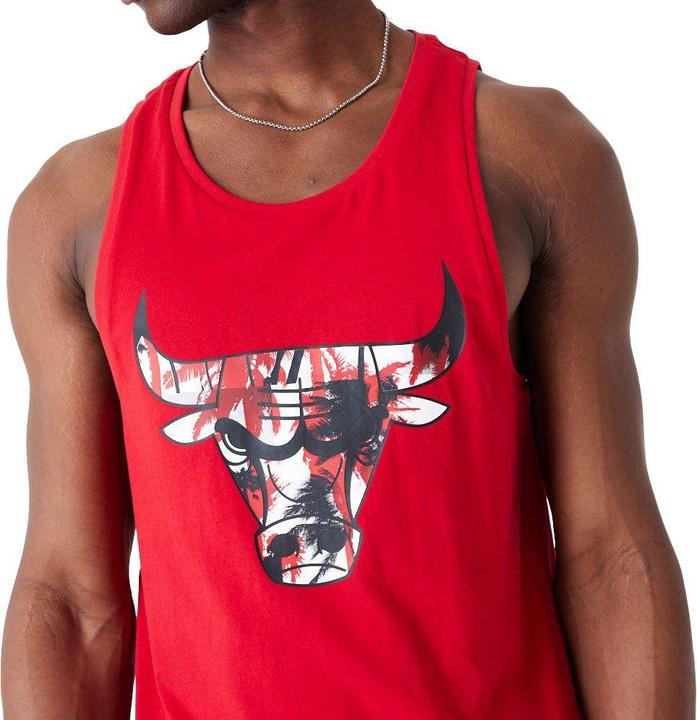 Produktbild New Era Tank Top - TREE INFILL Chicago Bulls rot - L (L)