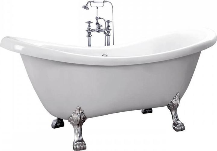 Produktbild Home Deluxe Badewanne freistehend RETRO ohne Armatur - 176x74x79cm (74 cm, 176 cm)