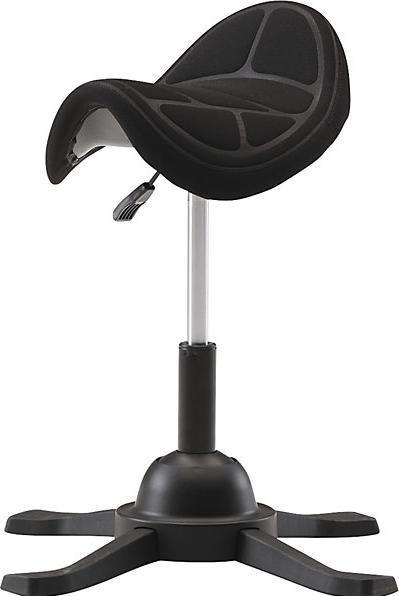 Actual product image kaiserkraft Saddle swivel stool, self-balancing