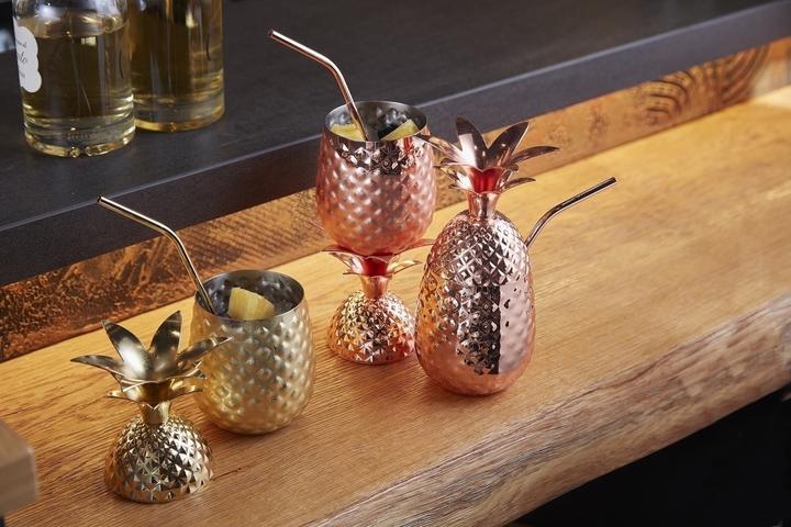 Produktbild Paderno Bar Utensils Calabrese Shaker gold 0,9 l (Cocktail Shaker)