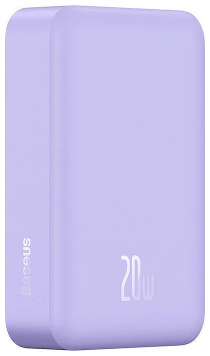 Produktbild Baseus Powerbank Magnetic Mini 20000mAh 20W (purple) (20000 mAh, 20 W, 74 Wh)