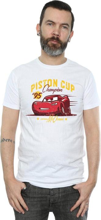 Immagine prodotto Disney Cars Piston Cup Champion Maglietta Uomo (XXL)