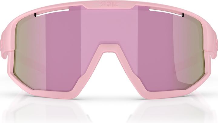 Actual product image Bliz Fusion Small (Matt Powder Pink, Brown w rosé multi, Matt Powder Pink, Brown w rosé multi)