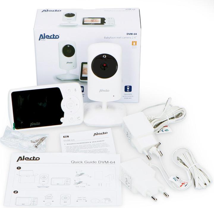 Image du produit Alecto Moniteur bébé avec caméra (Vidéo et audio, 300 m)