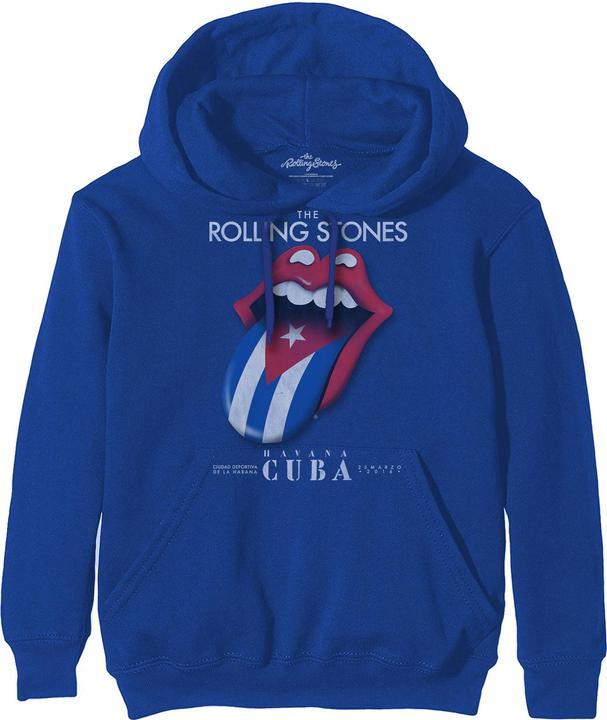 The Rolling Stones Havana Cuba (Felpa con cappuccio) (M)