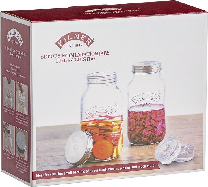 Actual product image Kilner Fermentation Glasses (2 pcs., 1 l)
