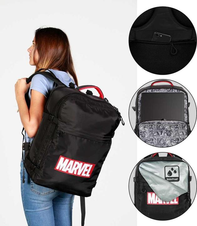 Actual product image Karactermania Large Mercury Travel Backpack 47x23x33cm Comics