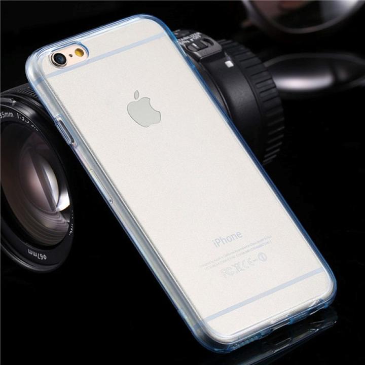 Produktbild König Design Apple iPhone 6 / 6s Full Body 360 Silikon Schutzhülle Handyhülle Case Hülle Blau (Apple iPhone 6)