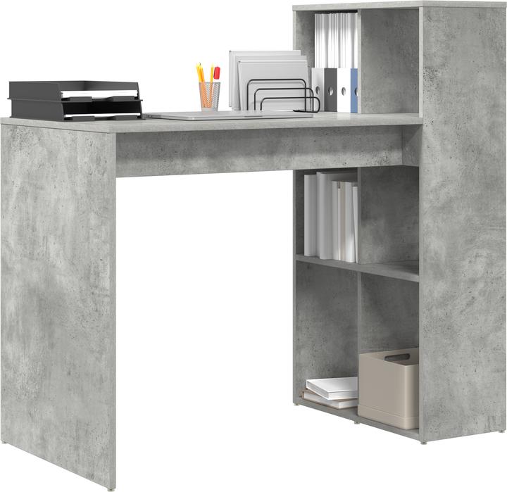 Immagine prodotto VidaXL Scrivania grigio cemento Materiale a base di legno con superficie in cemento Medio