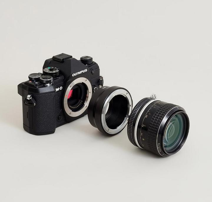 Actual product image Urth Lens Mount Adapter: Compatible with Nikon F Lens to Micro Four Thirds (M4/3) Camera Body