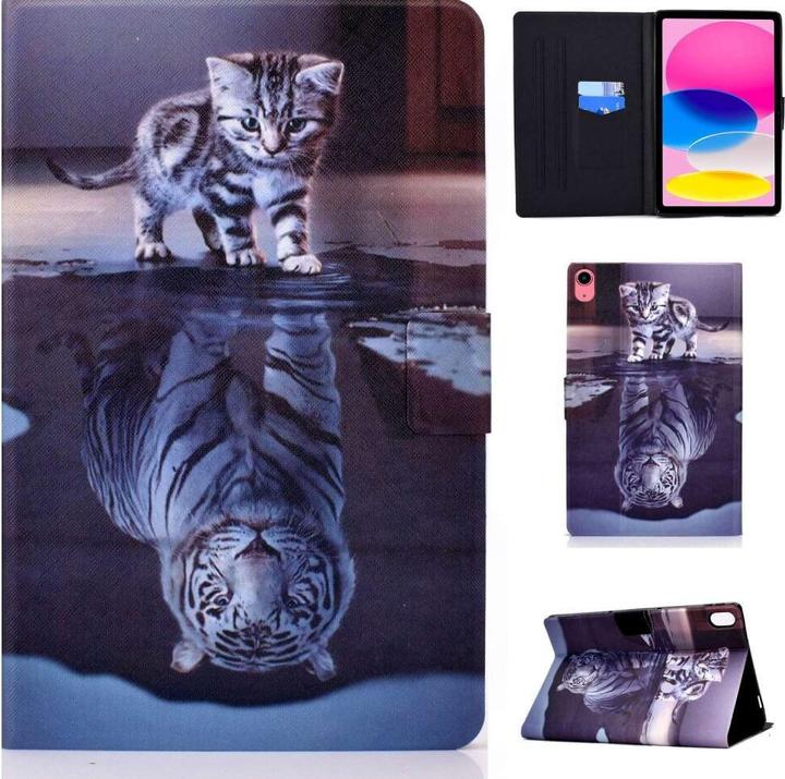 Actual product image Cover-Discount iPad 2022 (10.Gen) - protective cover cat (iPad 2022 (10th Gen))