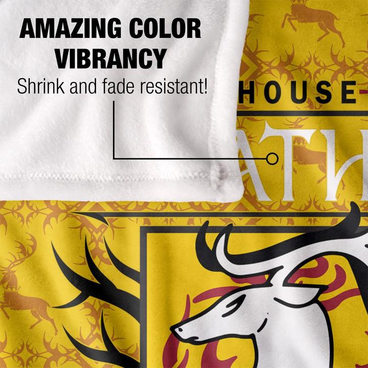 Actual product image Game of Thrones House Baratheon Blanket (152 x 127 cm)