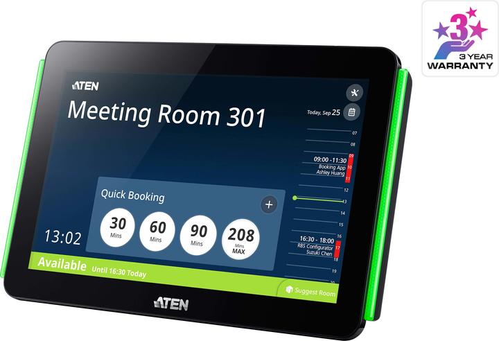 Produktbild Aten VK430 Raumbuchungssystem RBS Panel (1280 x 800 Pixel, 10.10")