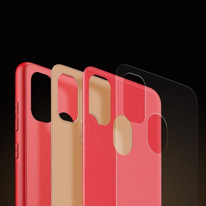 Produktbild Dux Ducis Yolo elegant case made of soft TPU and PU leather for Samsung Galaxy M30s red (Samsung Galaxy M30s)