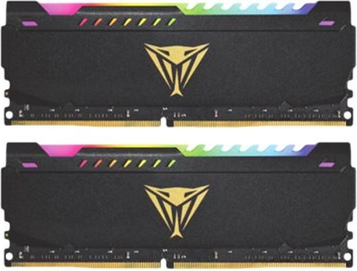 Actual product image Patriot Viper Steel RGB (2 x 8GB, 3200 MHz, DDR4-RAM, DIMM)