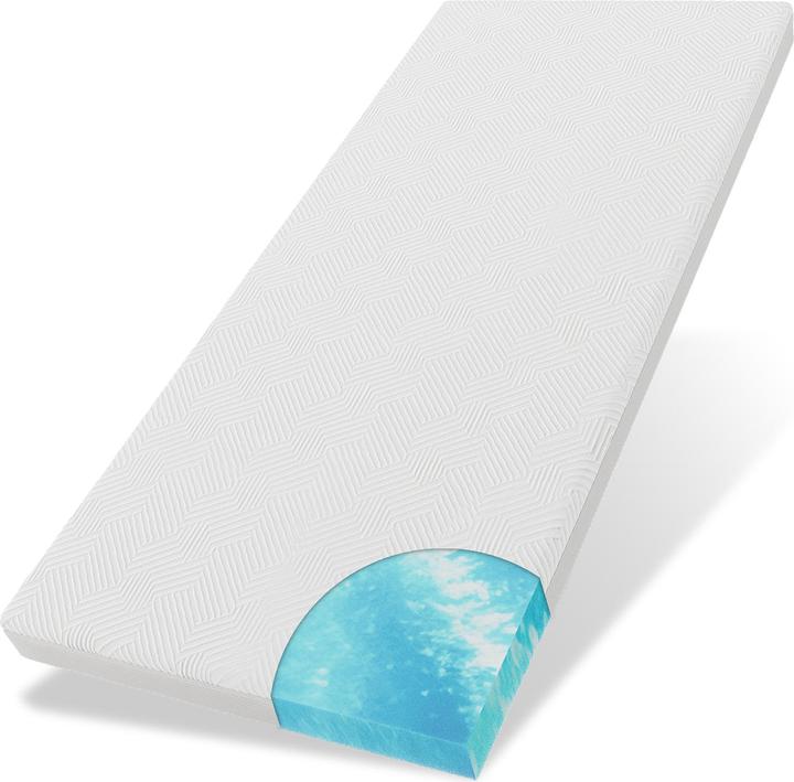 Bestschlaf Topper en mousse de gel (90 x 200 cm)