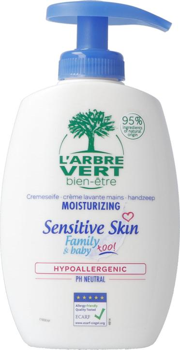 Produktbild L'arbre vert Sensitive Skin (Flüssigseife, 300 ml)