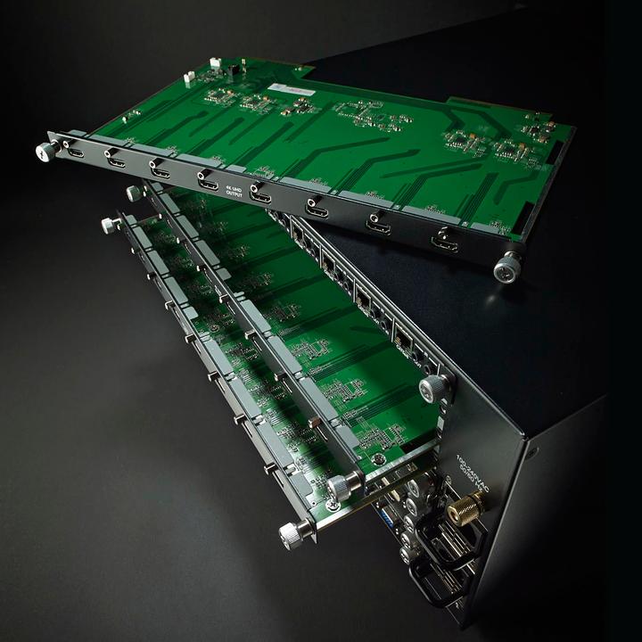Produktbild Lindy Modulare AV Matrix: 8x HDMI 4K UHD AUSGAENGE. Ausgabemodul mit 8 HDMI Ausgaengen