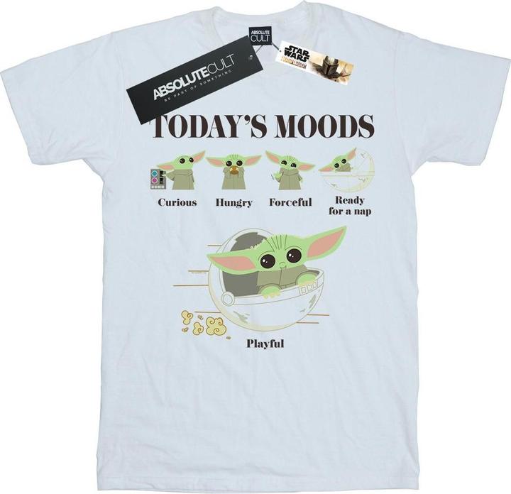 Immagine prodotto Star Wars The Mandalorian The Child Moods Maglietta Uomo (XL)