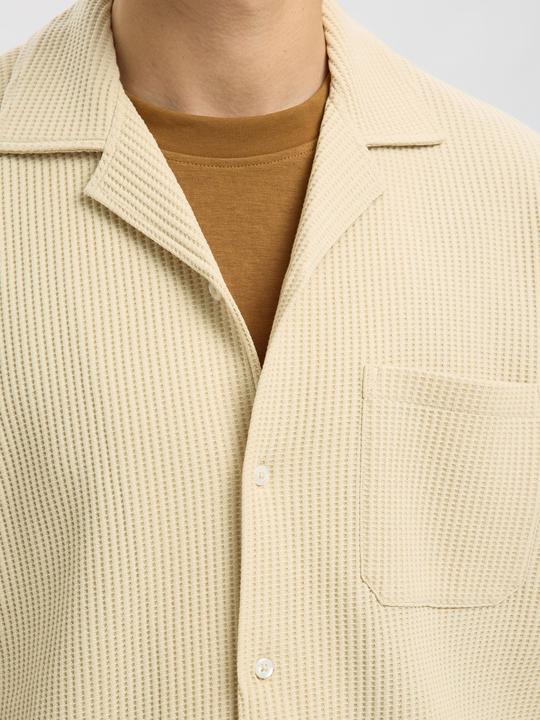 Immagine prodotto Selected Homme Camicia a maniche corte con struttura Waffle (XL)