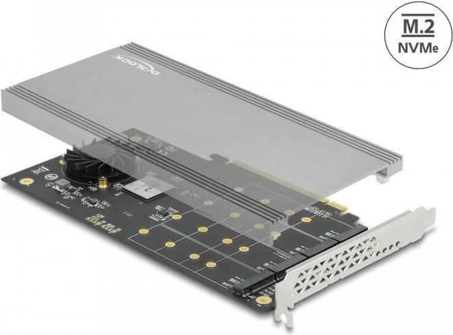 Immagine prodotto Delock Scheda PCI Express x16 > 4x NVMe interno M.2 Key M