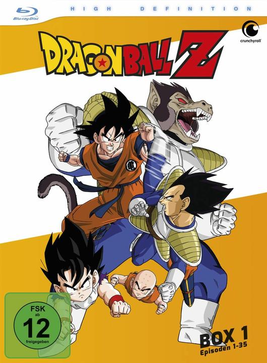 Produktbild Dragonball Z - BOX 1 (BR) TV 4Disc, Folge 1-35 (Blu-ray)