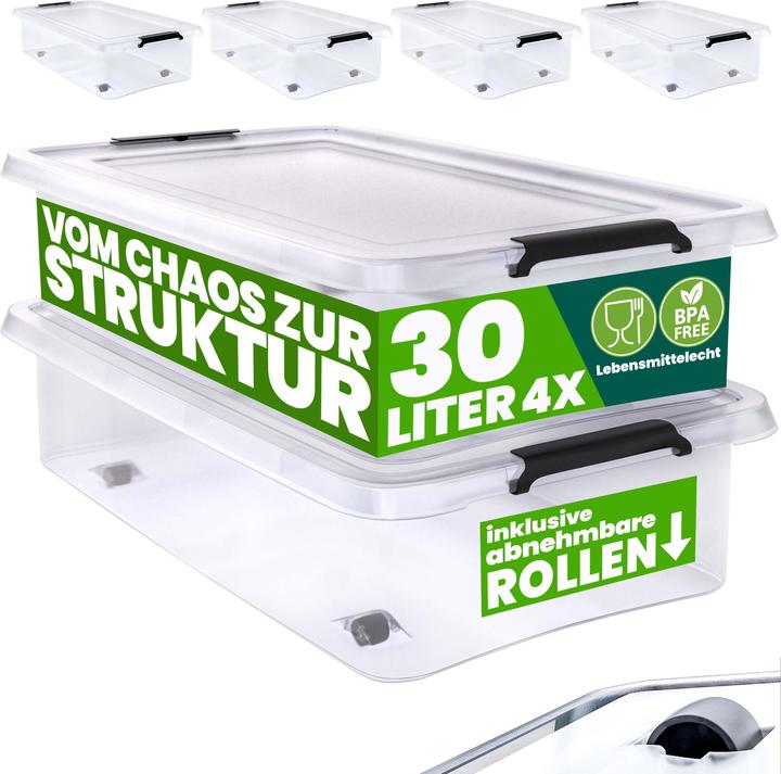 Produktbild Deuba Aufbewahrungsbox (60 x 40 x 17 cm, 4 l)
