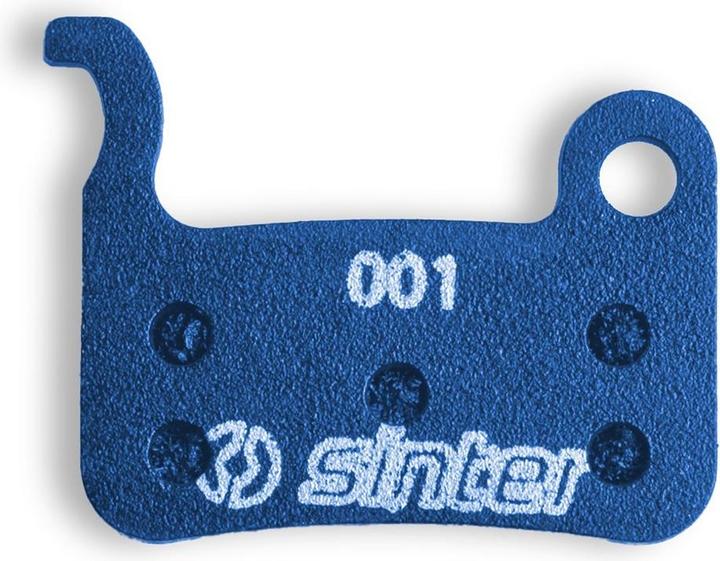 Actual product image Sinter organic, e-bike, blue, set, in tin (Shimano, Organic (Resin))