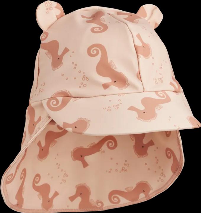 Actual product image Liewood UV Schutz Mütze Senia Seahorse Apple Blossom UV Schutz +40