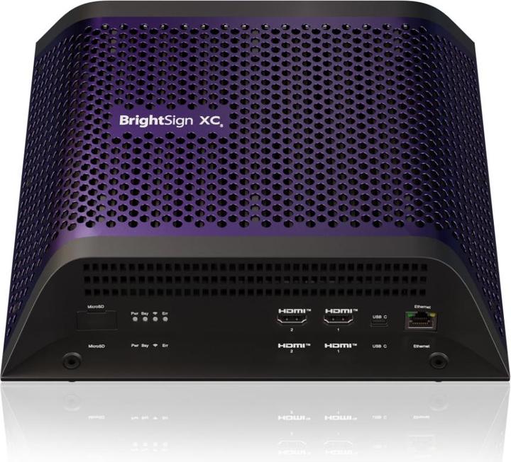 BrightSign XC2055 Digital Signage Mediaplayer (8K-Player, 4x HDMI Out, Elite HTML, 3D Grafiken, Web