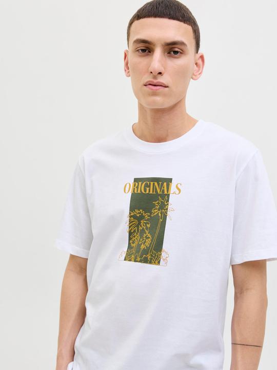 Produktbild Jack & Jones Gedruckt Rundhalsausschnitt T-shirt T-shirt (XS)