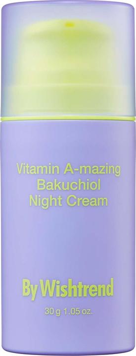 Wishtrend By Night Face Cream Vitamin A-Mazing Bakuchiol 30g (Nachtcreme)