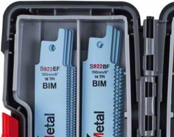 Actual product image Bosch Professional Zubehör 20-piece reciprocating saw blade set Wood and Metal
