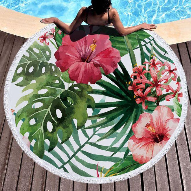 Actual product image MU Classic Round beach towel Roundie (Ø 150 cm)
