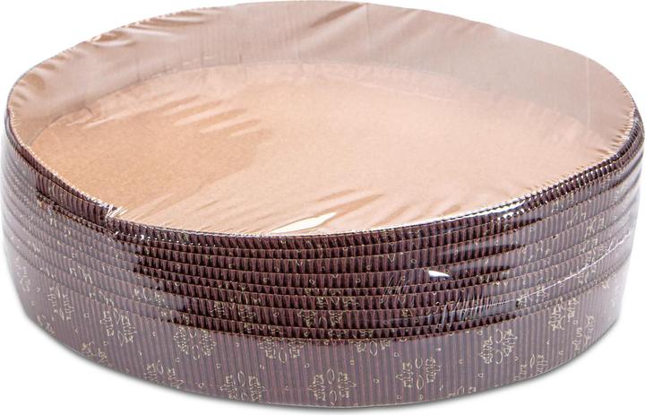Produktbild Städter Papier-Backformen Linzer 10 Stück ø 21x2.5 cm 0.9 l braun (21 cm)