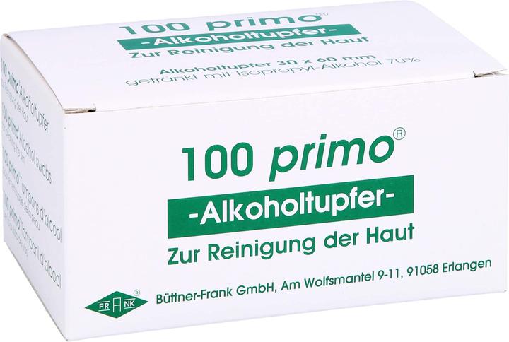 Produktbild Büttner-Frank PRIMO ALKOHOLTUPFER, 100 St TUP