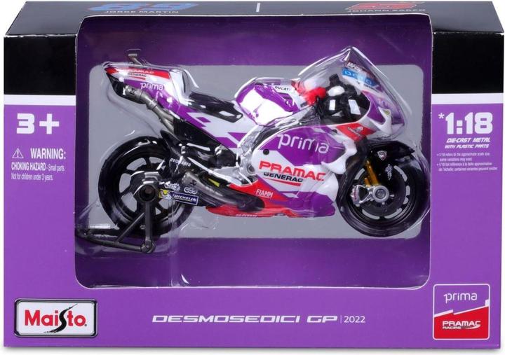 Immagine prodotto Maisto Moto GP #89 Martin 2022