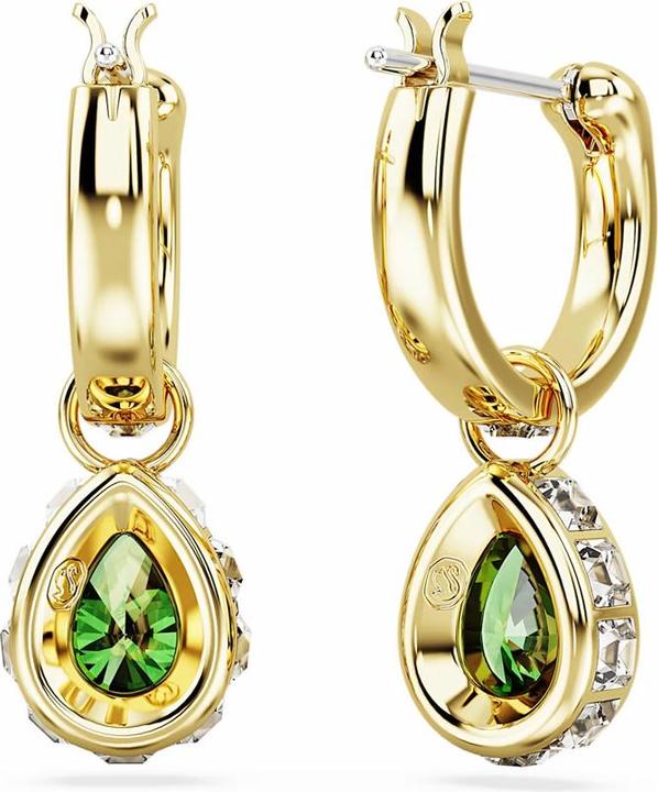Image du produit Swarovski Stilla Drop Boucles d'oreilles goutte d'or vert (Métal Swarovski)
