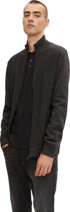 Produktbild Tom Tailor Jacke Strickjacke mit Stehkragen und seitlichen Eingrifftaschen (S)
