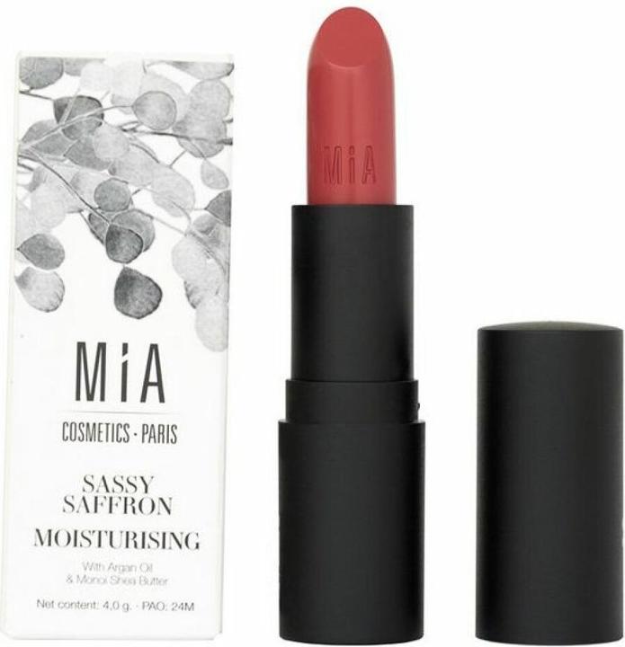 Actual product image Mia Cosmetics Paris Moisturized Lipstick (Sassy Saffron)