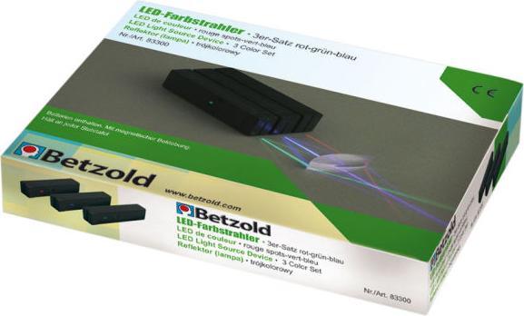 Image du produit Betzold Projecteurs à LED rouges, verts et bleus