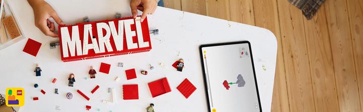 Actual product image LEGO Logo & Minifiguren (76313, LEGO Marvel)
