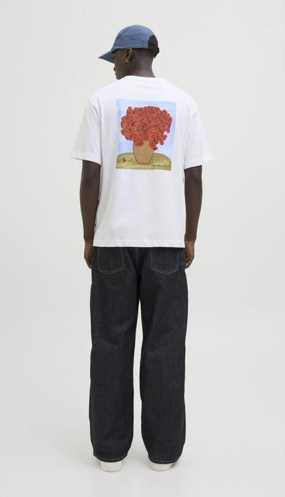 Produktbild Jack & Jones Rückenprint Rundhalsausschnitt T-shirt T-shirt (M)