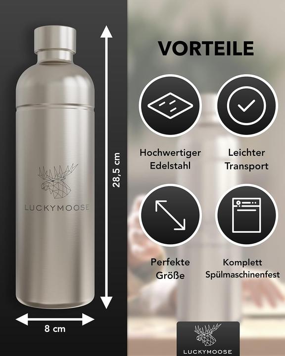 Produktbild Luckymoose Trinkflasche