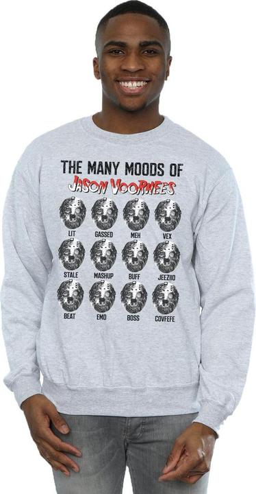 Produktbild Absolute Cult The Many Moods Of Jason Voorhees Sweatshirt (L)
