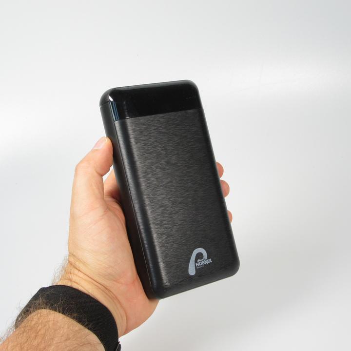 Actual product image PhoneLook 60W Phoenix Power Bank 30000mAh external battery Power Delivery USB-C 5V/2.0 (30000 mAh, 60 W)