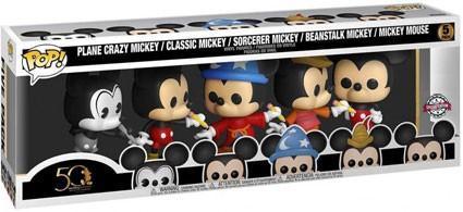 Actual product image Funko Pop! Disney Mickey 5 Pack Exclusive